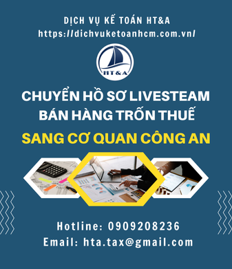 Chuyển hồ sơ người livestream bán hàng trốn thuế sang cơ quan công an