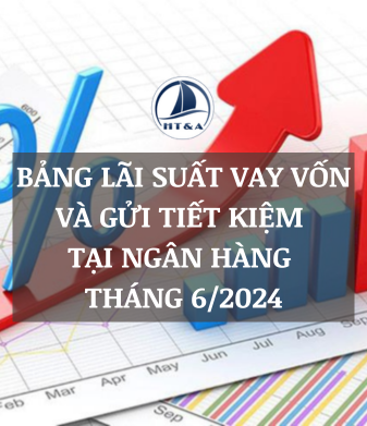 Bảng lãi suất vay vốn và gửi tiết kiệm tại ngân hàng tháng 6/2024